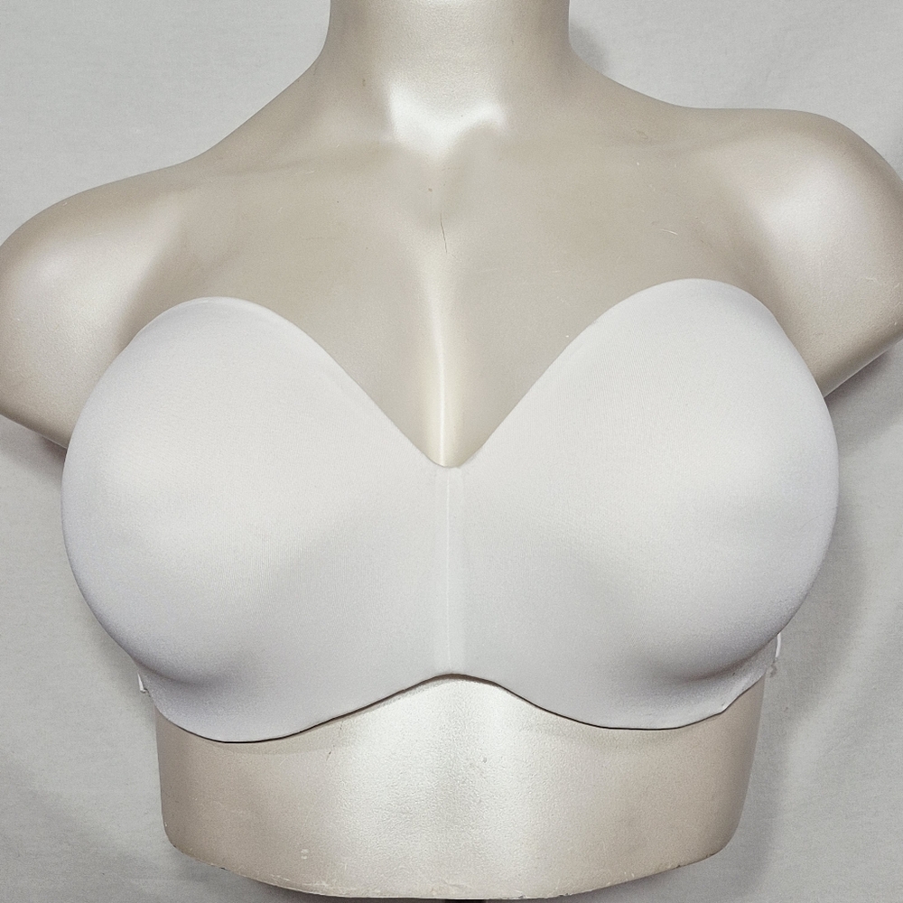 38DDD Maidenform SN004 StraplessLift Underwire‎ Bra White NWT - NO STRAPS